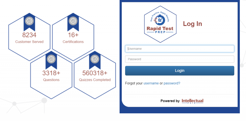 Rapid Test Prep Quiz Portal