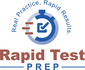 Rapid Test Prep Logo Rapid Flash Cards Portal