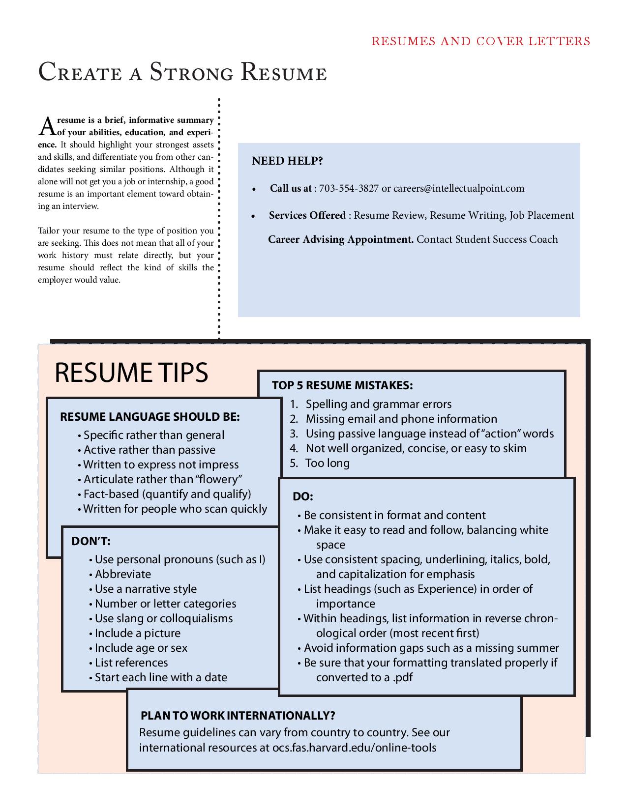 free resume review recommendations intellectual point review resumes online
