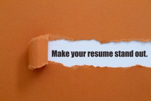Make your resume stand out.