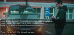 Belgian security researchers said they managed to hack into a Tesla Model X in minutes using a few hundred dollars of equipment. (COSIC/YouTube)